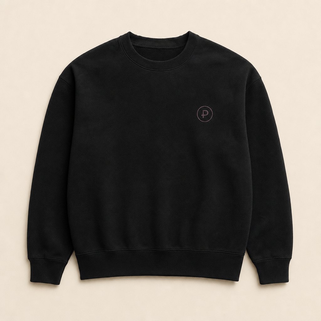 The Crewneck — Black