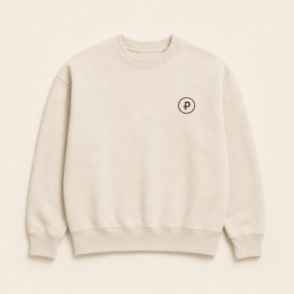 The Crewneck — Ecru