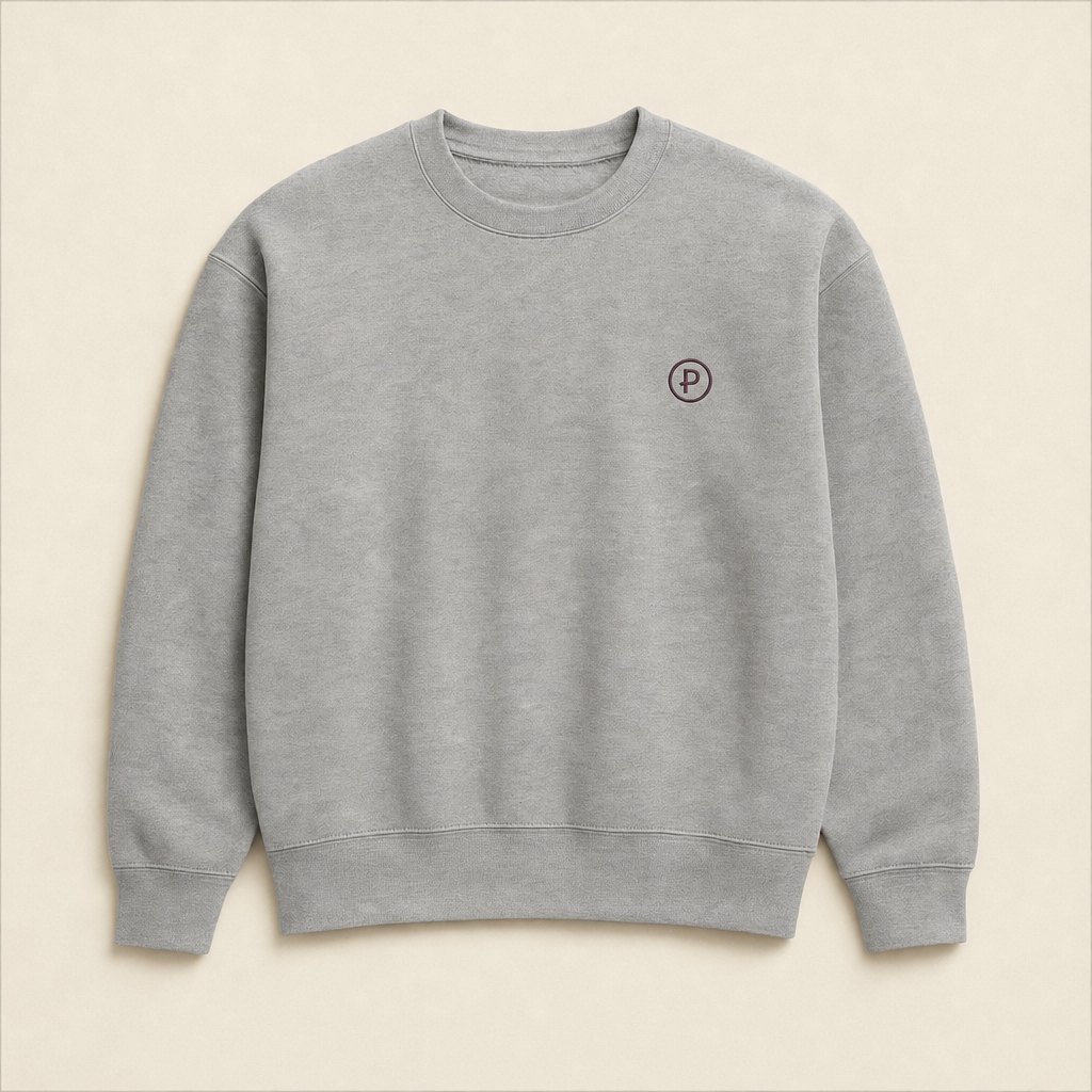 The Crewneck — Grey